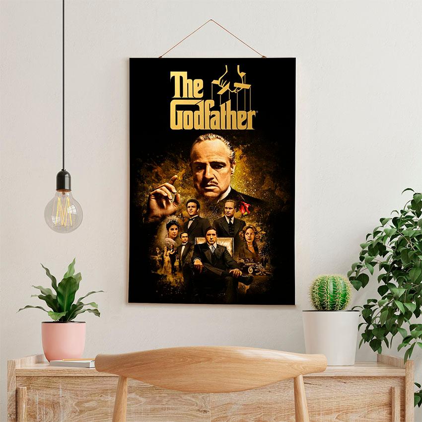 Постер на стену из ткани «Крестный отец. Актеры. The Godfather. Actors»