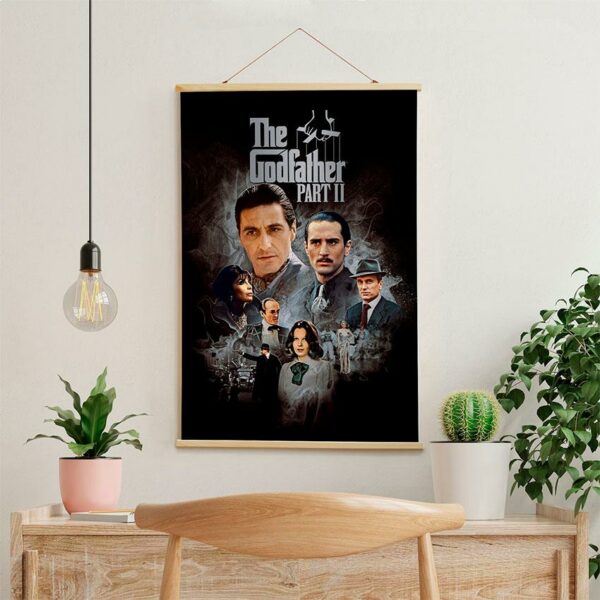 Постер на стену из ткани «Крестный отец. Власть и честь. The Godfather. Power & Honor»