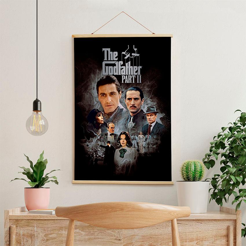 Постер на стену из ткани «Крестный отец. Власть и честь. The Godfather. Power & Honor»