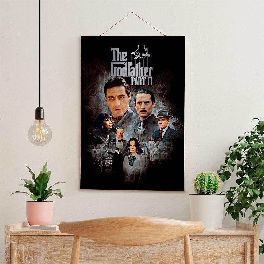 Постер на стену из ткани «Крестный отец. Власть и честь. The Godfather. Power & Honor»
