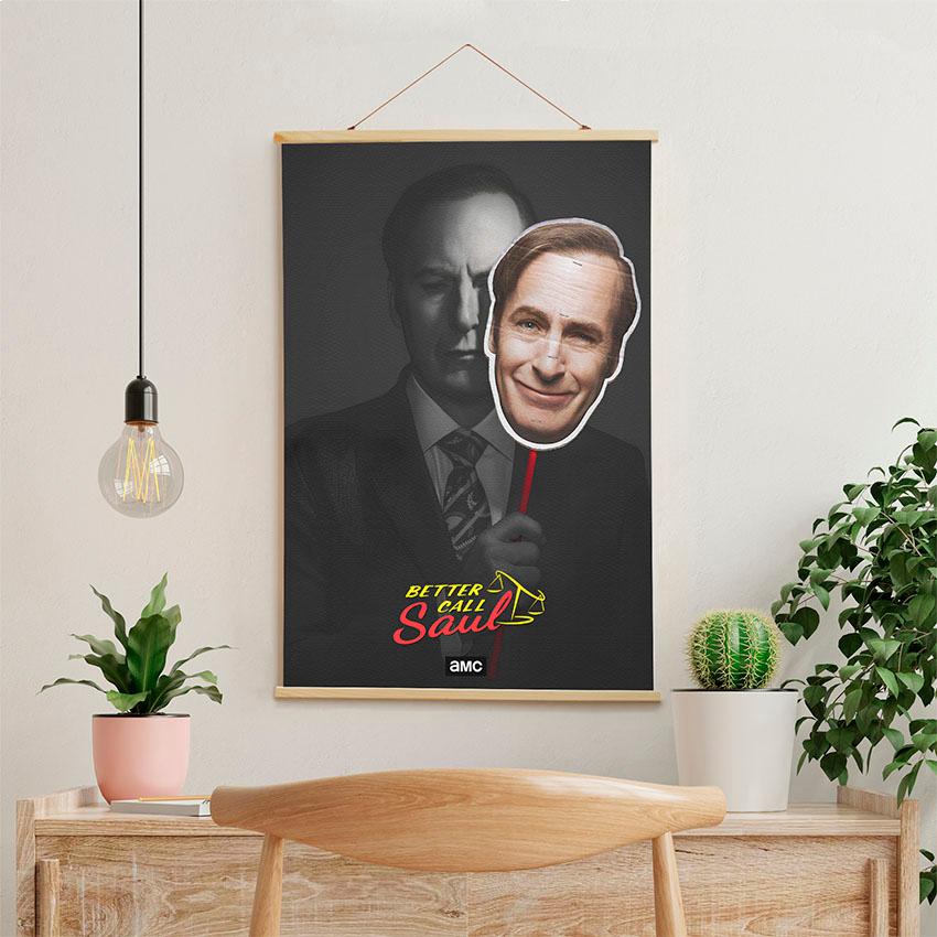 Постер на стену из ткани «Лучше позвоните Солу. Криминальный сериал. Better Call Saul. Crime series»