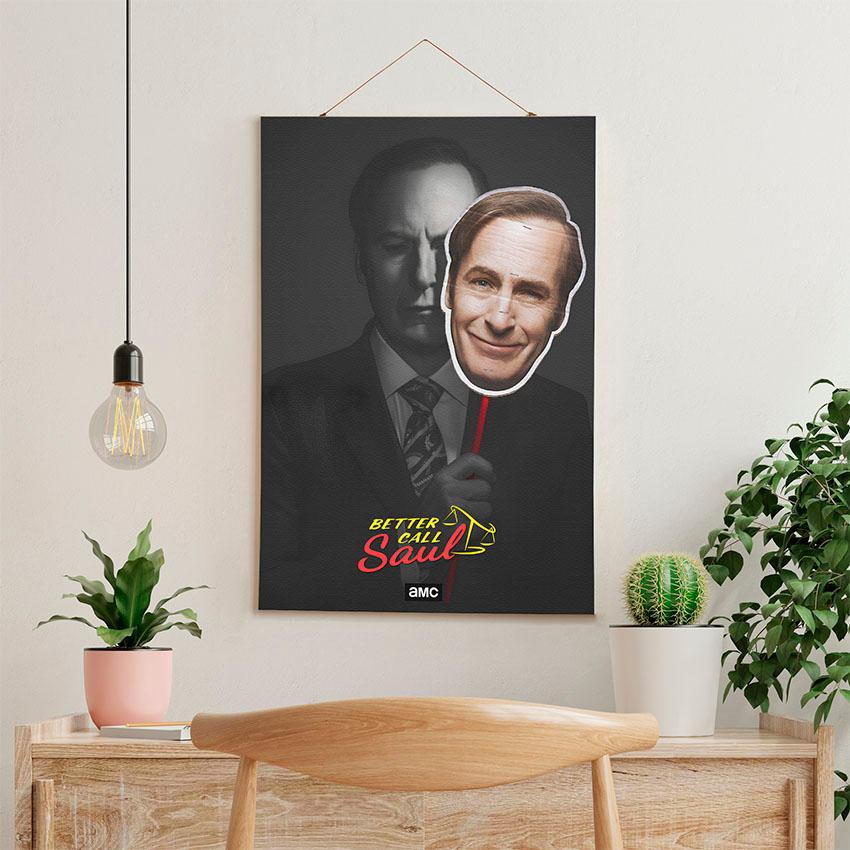 Постер на стену из ткани «Лучше позвоните Солу. Криминальный сериал. Better Call Saul. Crime series»