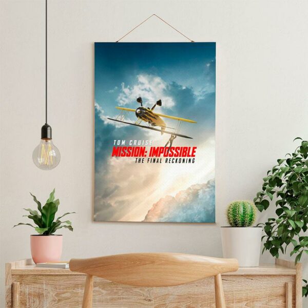 Постер на стену из ткани «Миссия невыполнима. Миссия шпиона. Mission Impossible. Spy Mission»