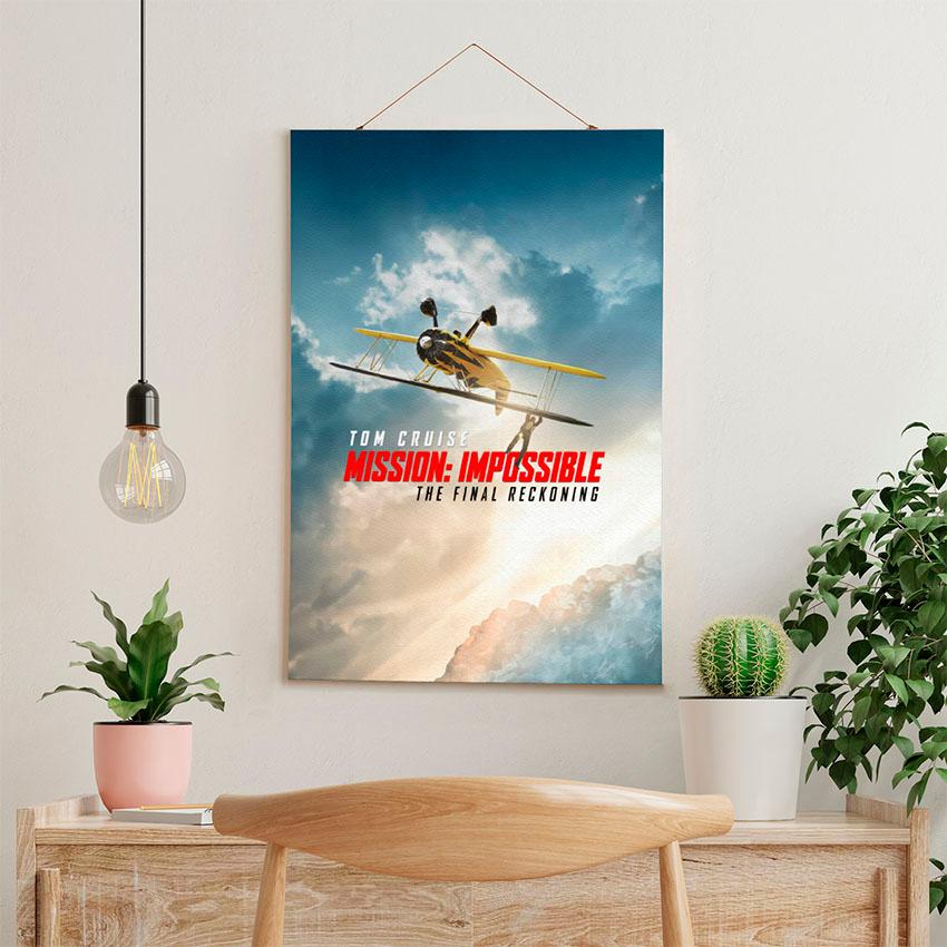 Постер на стену из ткани «Миссия невыполнима. Миссия шпиона. Mission Impossible. Spy Mission»