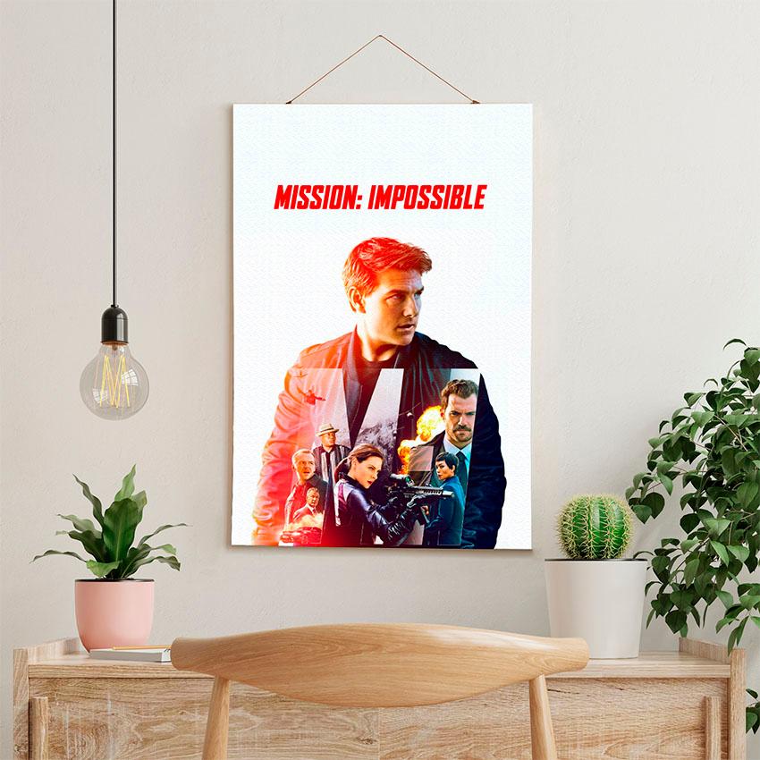 Постер на стену из ткани «Миссия невыполнима. Секретная операция. Mission  Impossible. Secret Operation»