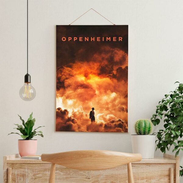 Постер на стену из ткани «Оппенгеймер. Рыцарь физики. Oppenheimer. Physics Master»