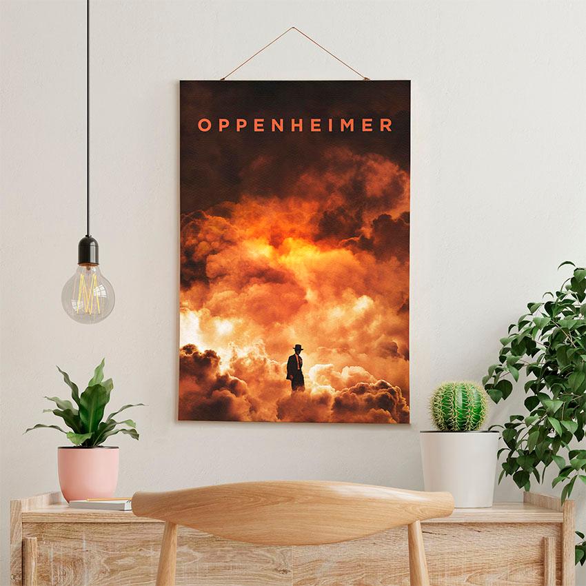 Постер на стену из ткани «Оппенгеймер. Рыцарь физики. Oppenheimer. Physics Master»