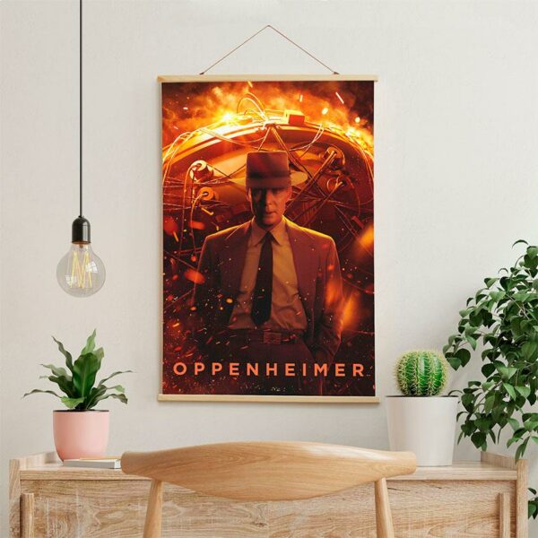 Постер на стену из ткани «Оппенгеймер. Наука и сила. Oppenheimer. Science & Power»