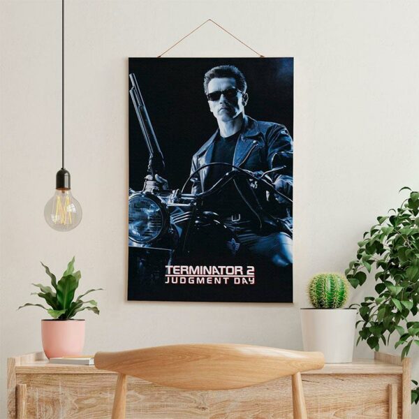 Постер на стіну з тканини «Термінатор-2. Судний день. Terminator 2. Judgment Day»