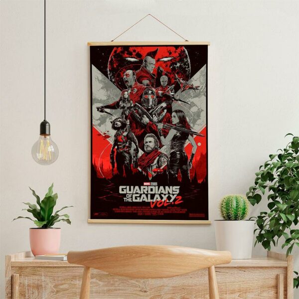 Постер на стіну з тканини «Вартові галактики. Частина 2. Guardians of the Galaxy. Volume 2»
