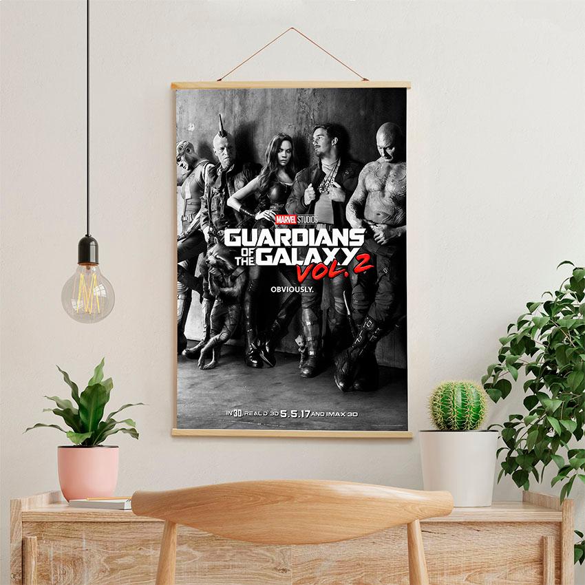 Постер на стіну з тканини «Вартові Галактики. Марвел. Guardians of the Galaxy. Marvel»