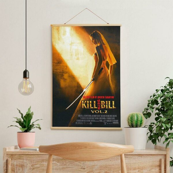 Постер на стіну з тканини «Вбити Білла 2. Фільм Тарантіно. Kill Bill 2. Tarantino Film»