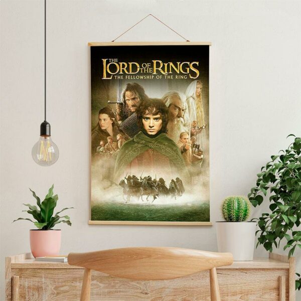 Постер на стіну з тканини «Володар перснів. Фільм. Lord of the Rings. Film»