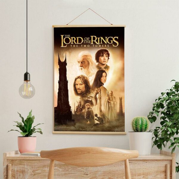 Постер на стену из ткани «Властелин колец. Мир магии. Lord of the Rings. World of magic»