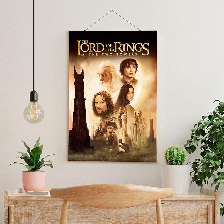 Постер на стену из ткани «Властелин колец. Мир магии. Lord of the Rings. World of magic»