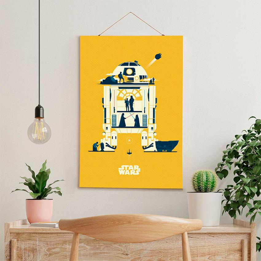 Постер на стену из ткани «Звездные войны. Фильм. Star Wars. Film»