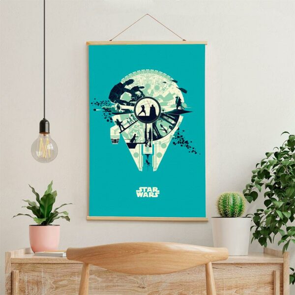 Постер на стену из ткани «Звездные войны. Популярная вселенная. Star Wars. Popular universe»