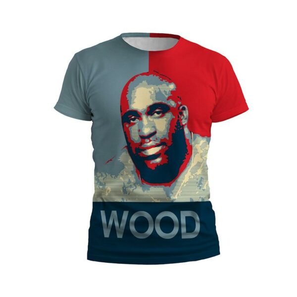 Футболка чоловіча спортивна з принтом «Баррі Вуд. Мемна легенда. Barry Wood. Meme Legend»