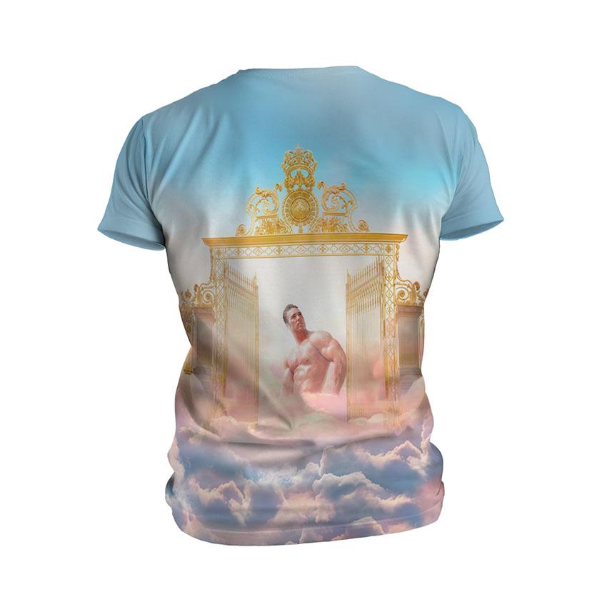 Футболка мужская спортивная с принтом «Билли Херрингтон. Райские врата. Billy Herrington. Gates of Paradise»