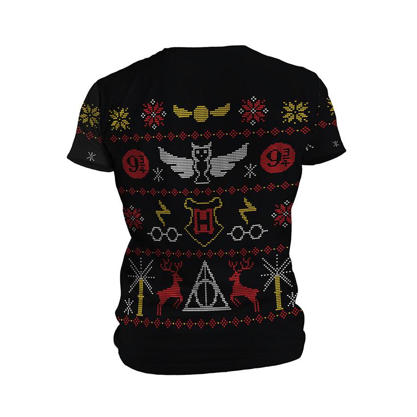 Футболка мужская спортивная с принтом «Гарри Поттер. Новогодняя сказка. Harry Potter. New Year’s Tale»