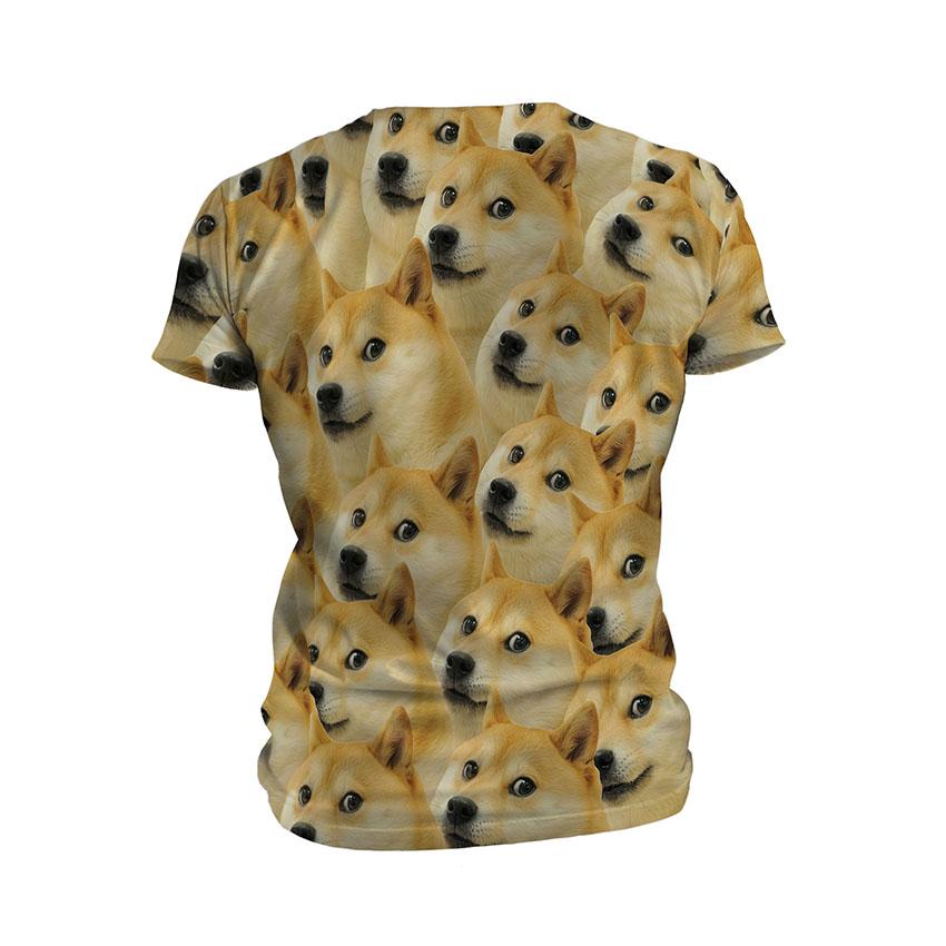 Футболка детская спортивная с принтом «Доге. Шиба-ину. Мем. Doge. Shiba inu. Meme»