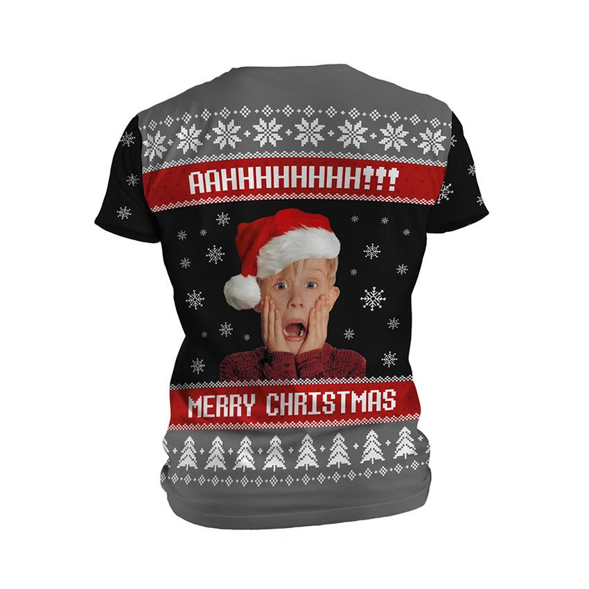 Футболка дитяча спортивна з принтом «Кевін Маккалістер. Сам Удома. Несподіване Свято. Kevin McCallister. Home Alone. Unexpected Holiday»