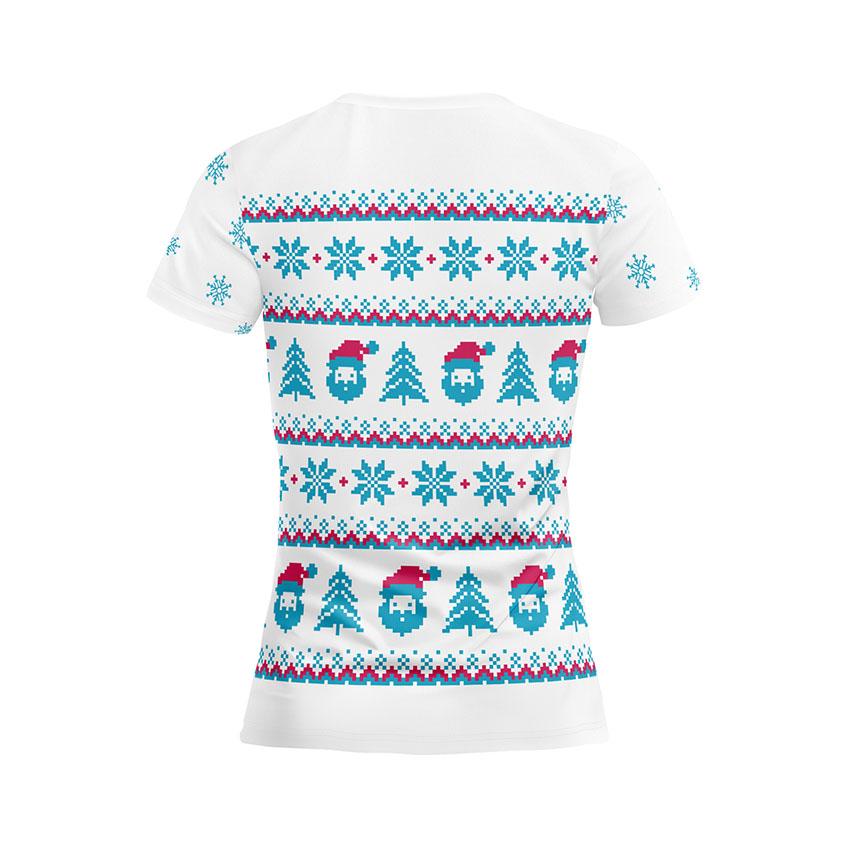 Футболка жіноча спортивна з принтом «Зимова казка. Winter Tale»