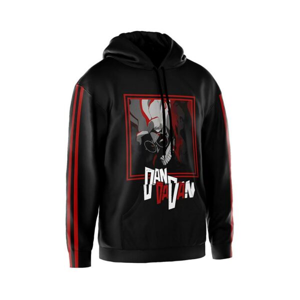 Худі чоловіче з принтом «Дандадан. Кен Такакура. Тінь Героя. Dandadan. Ken Takakura. Hero’s Shadow»