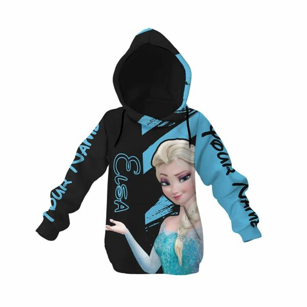 Худі дитяче з принтом «Крижане серце. Стиль Ельзи. Frozen. Elsa Style»