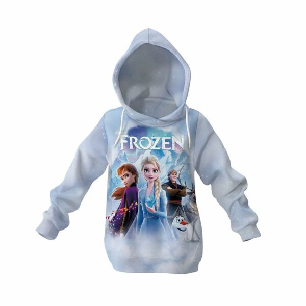 Худі дитяче з принтом «Крижане серце. Магія Еренделу. Frozen. Magic of Arendelle»