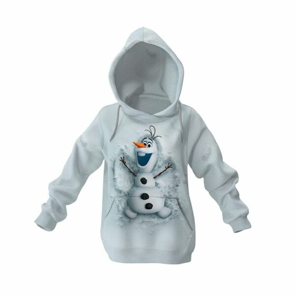 Худі дитяче з принтом «Олаф у снігу. Крижане серце. Olaf in Snow. Frozen»