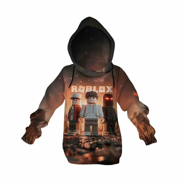 Худи детское с принтом «Роблокс. Игровые аватары. Roblox. Game Avatar»