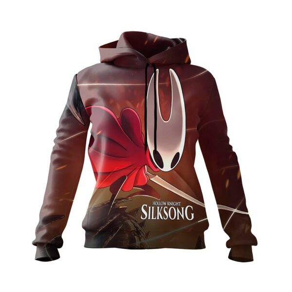 Худи женское с принтом «Хорнет. Hornet. Hollow Knight: Silksong»