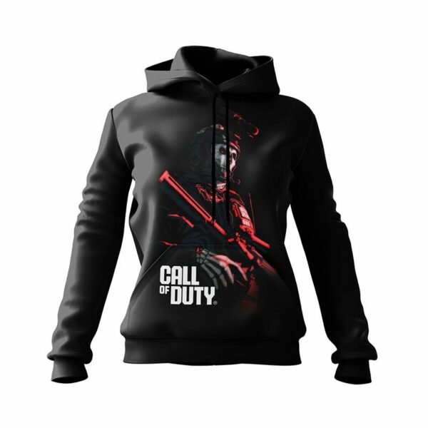 Худи женское с принтом «Зов долга. Гоуст. Игра. Call of Duty. Ghost. Game»