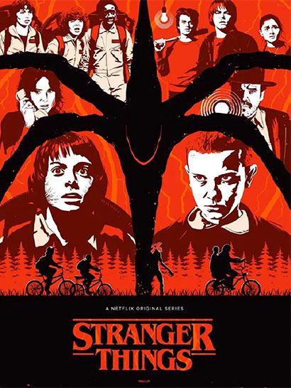 Плед «Очень странные дела. Темный мир. Stranger Things. Dark World»