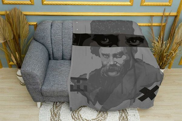 Плед «Шевченко. Проникливий погляд. Shevchenko. Insightful look»