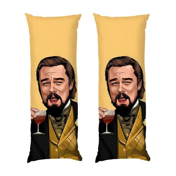 Дакімакура подушка для обіймів «Леонардо Ді Капріо. Келвін Кенді. Арт. Leonardo DiCaprio. Calvin Candy. Art»