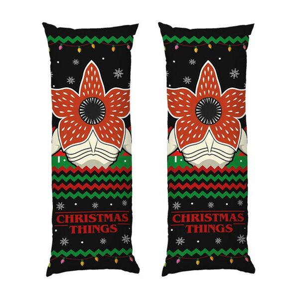 Дакімакура подушка для обіймів «Різдвяний Демогоргон. Дивні Дива. Christmas Demogorgon. Stranger Things»