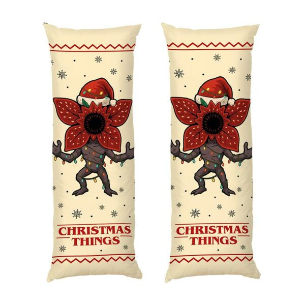 Дакімакура подушка для обіймів «Санта Демогоргон. Дивні Дива. Santa Demogorgon. Stranger Things»