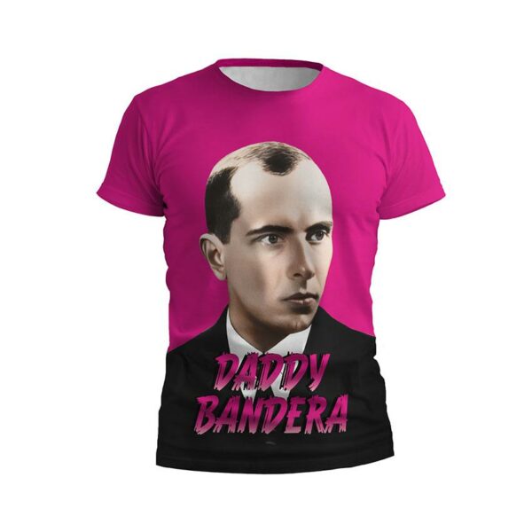 Футболка мужская спортивная с принтом «Бандера. Daddy Bandera»