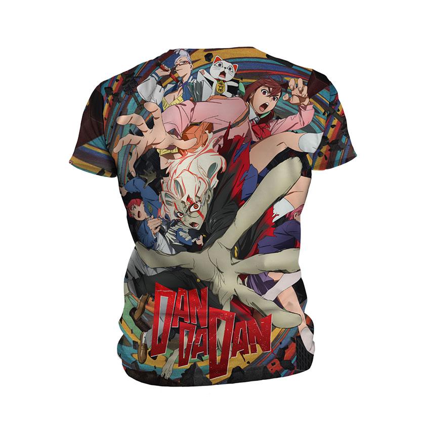 Футболка мужская спортивная с принтом «Дандадан. Сила Героев. Dandadan. Heroes Power»