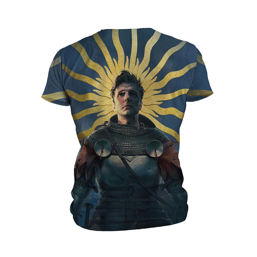 Футболка мужская спортивная с принтом «Воин Света. Knight of Light. Kingdom Come: Deliverance II»