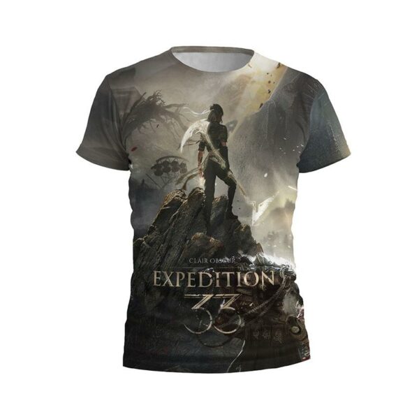 Футболка мужская спортивная с принтом «Мистический путь. Mystic Path. Clair Obscur: Expedition 33»