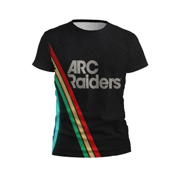 Футболка дитяча спортивна з принтом «ARC Raiders. Неонова хвиля. Neon wave»