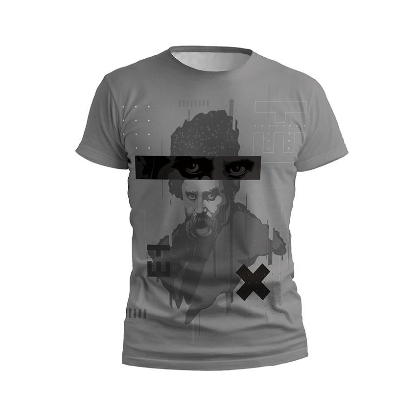 Футболка детская спортивная с принтом «Шевченко. Проникновенный взгляд. Shevchenko. Insightful look»