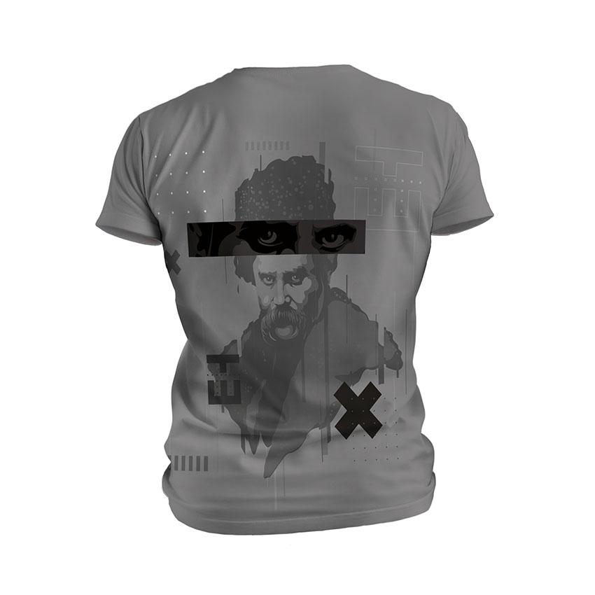 Футболка детская спортивная с принтом «Шевченко. Проникновенный взгляд. Shevchenko. Insightful look»