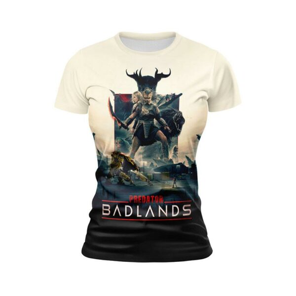 Футболка женская спортивная с принтом «Хищник. Возвращение. Predator. Return»