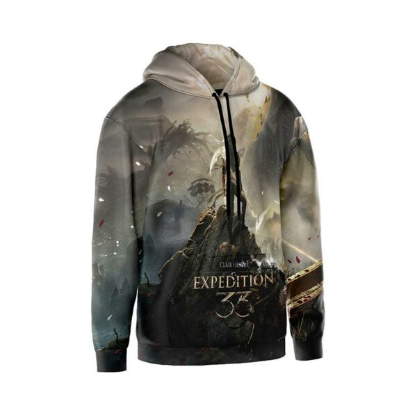 Худи мужское с принтом «Мистический путь. Mystic Path. Clair Obscur: Expedition 33»