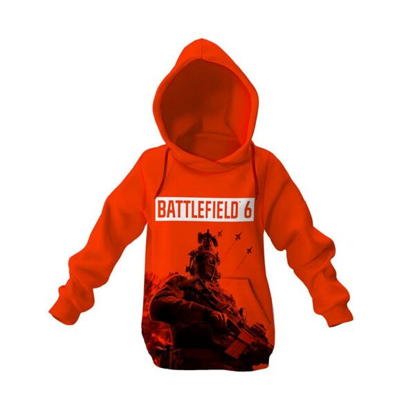 Худі дитяче з принтом «Бателфілд 6. Штурм міста. Battlefield 6. City Assault»