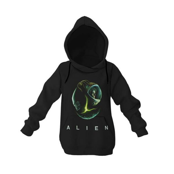 Худи детское с принтом «Чужой. Момент столкновения. Alien. Encounter Moment»